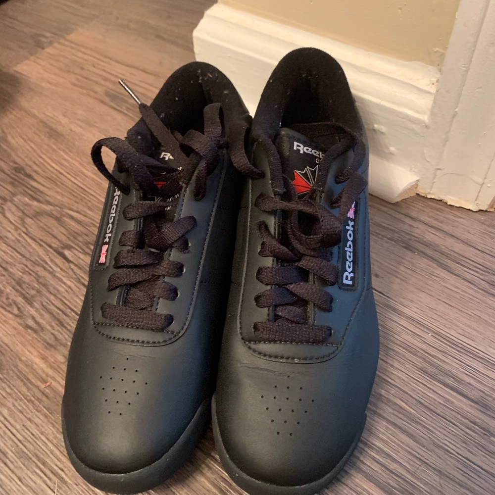 Black Low Top Reebok SOLD